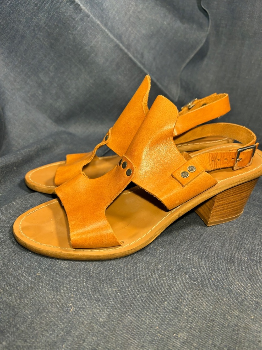 Barbara Barbieri leather heel sandals shoes